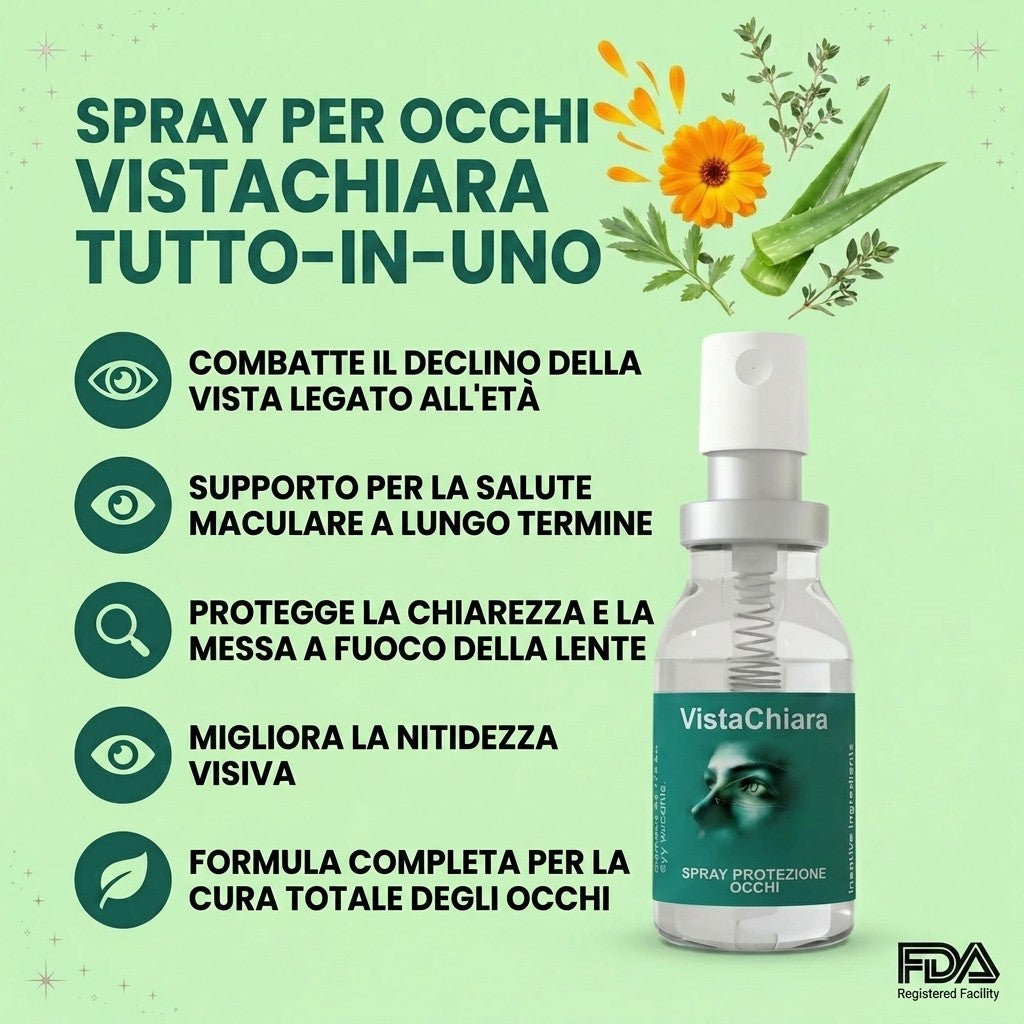 Spray Oculare Luteina VistaChiara